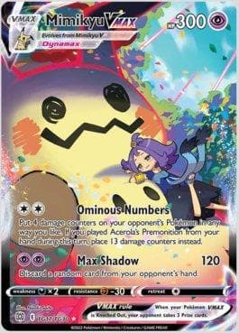Mimikyu-VMAX TG17 — Astros Cintilantes - Galeria de Treinadores