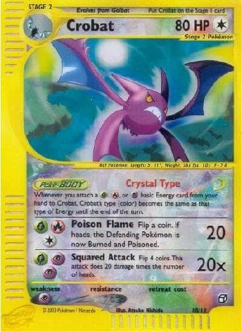 Carta Crobat 10/12 do set Box Topper — Pokémon TCG | Bynx