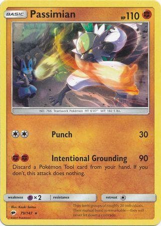 Carta Passimian 79/147 do set Sombras Ardentes — Pokémon TCG | Bynx