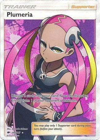 Carta Plumeria 145/147 do set Sombras Ardentes — Pokémon TCG | Bynx
