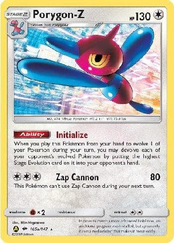 Carta Porygon-Z 105a/147 do set Sombras Ardentes — Pokémon TCG | Bynx