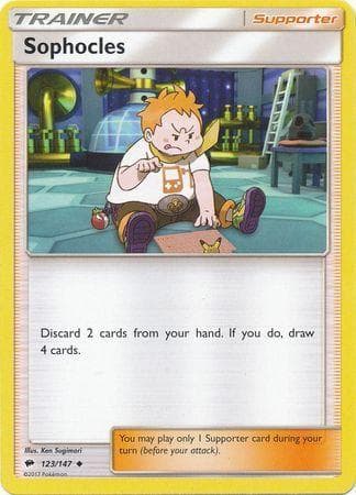 Carta Sophocles 123/147 do set Sombras Ardentes — Pokémon TCG | Bynx