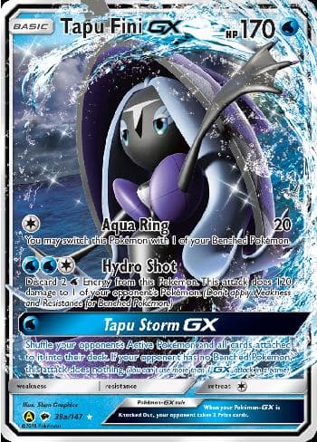 Tapu Fini-GX 39a — Sombras Ardentes
