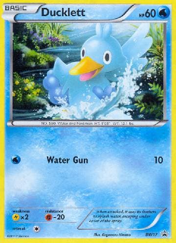 Ducklett BW17 — Black & White Promos
