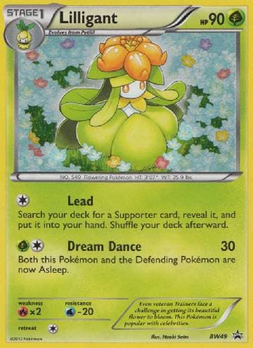 Lilligant BW49 — Black & White Promos
