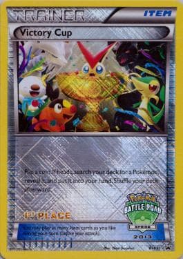 Carta Victory Cup 1st Place 2013 #BW31 do set Black & White Promos — Pokémon TCG | Bynx