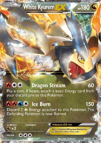 Carta White Kyurem-EX #BW63 do set Black & White Promos — Pokémon TCG | Bynx