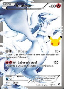 Reshiram 20/25 — Coleção Clássica de Celebrações