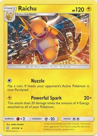 Raichu 067/236 — Eclipse Cósmico