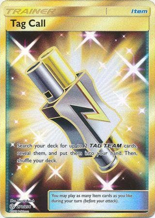 Carta Tag Call 270/236 do set Eclipse Cósmico — Pokémon TCG | Bynx