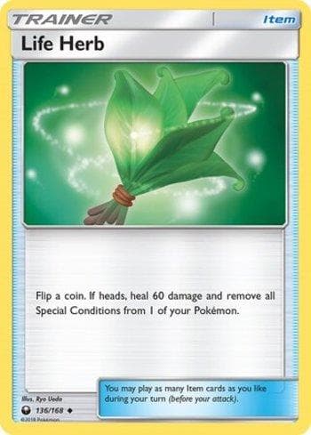 Carta Life Herb 136/168 do set Tempestade Celestial — Pokémon TCG | Bynx