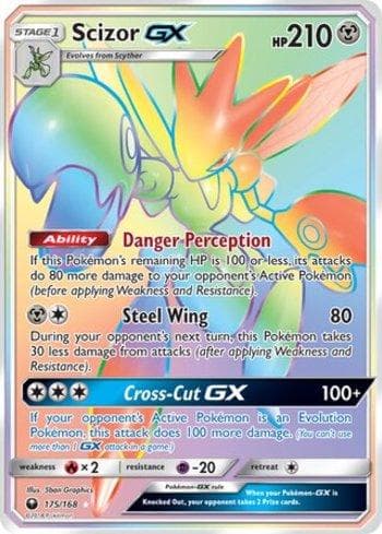 Scizor-GX 175/168 — Tempestade Celestial
