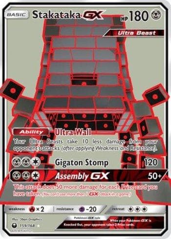 Stakataka-GX 159/168 — Tempestade Celestial