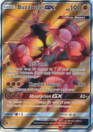 Buzzwole-GX 104 — Invasão Carmim