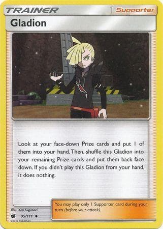 Carta Gladion 95/111 do set Invasão Carmim — Pokémon TCG | Bynx