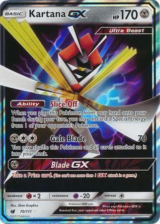 Carta Kartana-GX 70/111 do set Invasão Carmim — Pokémon TCG | Bynx