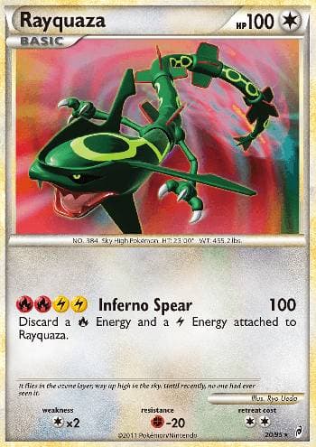 Rayquaza 20 — Chamado das Lendas