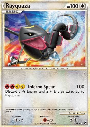 Rayquaza SL10 — Chamado das Lendas