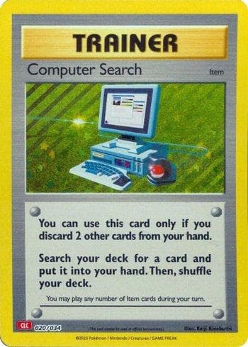 Carta Computer Search 020/34 do set Charizard & Ho-Oh ex Deck — Pokémon TCG | Bynx
