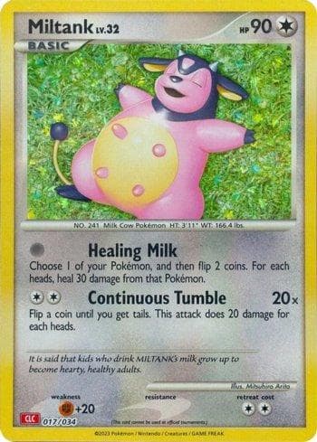 Carta Miltank 017/34 do set Charizard & Ho-Oh ex Deck — Pokémon TCG | Bynx