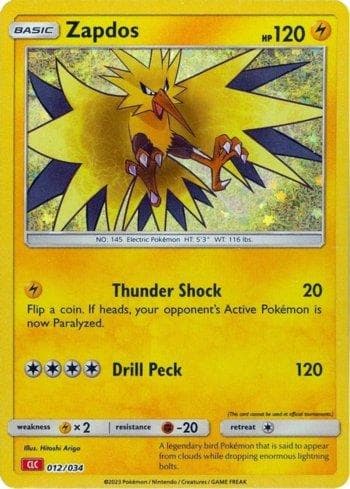 Zapdos 012 — Charizard & Ho-Oh ex Deck
