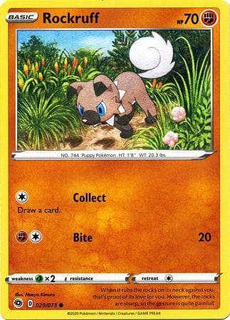 Rockruff 29/73 — Caminho do Campeão
