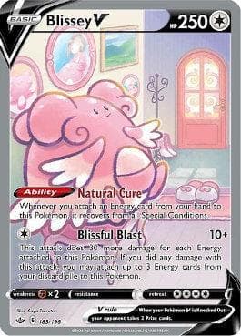 Blissey-V 183 — Reinado Arrepiante