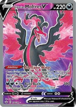 Galarian Moltres-V 176 — Reinado Arrepiante