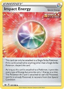 Carta Impact Energy 157/198 do set Reinado Arrepiante — Pokémon TCG | Bynx