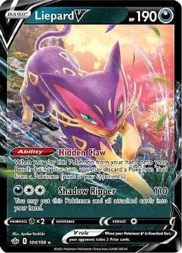 Liepard-V 104 — Reinado Arrepiante