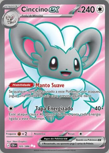 Cinccino ex 105 — Chaos Rising