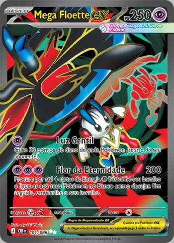 Mega Floette ex 101 — Chaos Rising