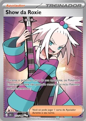 Carta Roxie's Performance 112/86 do set Chaos Rising — Pokémon TCG | Bynx