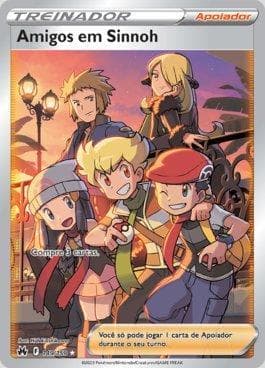 Carta Friends in Sinnoh 149/159 do set Realeza Absoluta — Pokémon TCG | Bynx