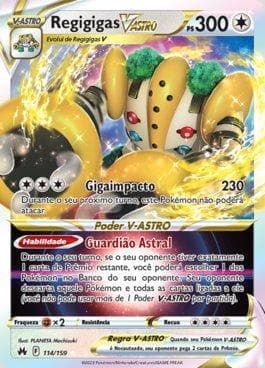 Regigigas-VSTAR 114 — Realeza Absoluta