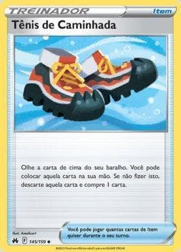 Carta Trekking Shoes 145/159 do set Realeza Absoluta — Pokémon TCG | Bynx