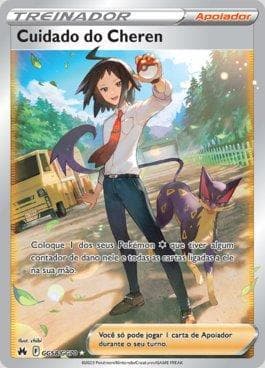 Carta Cheren's Care #GG58 do set Galeria de Galar — Pokémon TCG | Bynx