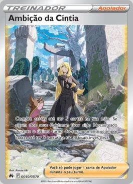 Carta Cynthia's Ambition #GG60 do set Galeria de Galar — Pokémon TCG | Bynx