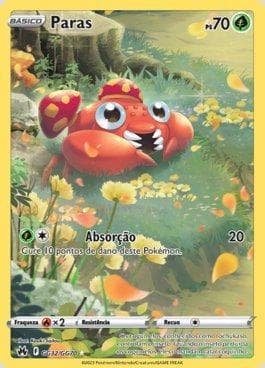 Carta Paras #GG32 do set Galeria de Galar — Pokémon TCG | Bynx