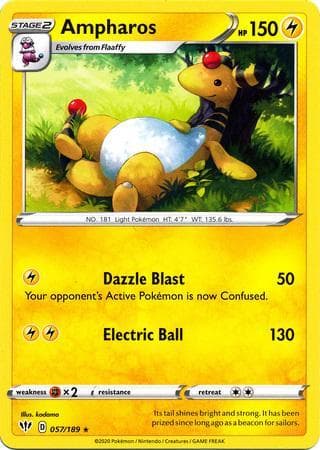 Ampharos 57 — Escuridão Incandescente
