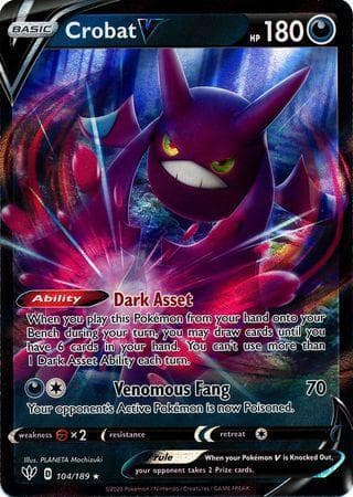 Crobat-V 104 — Escuridão Incandescente