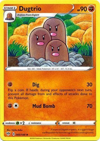 Dugtrio 85 — Escuridão Incandescente