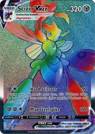 Scizor-VMAX 193 — Escuridão Incandescente