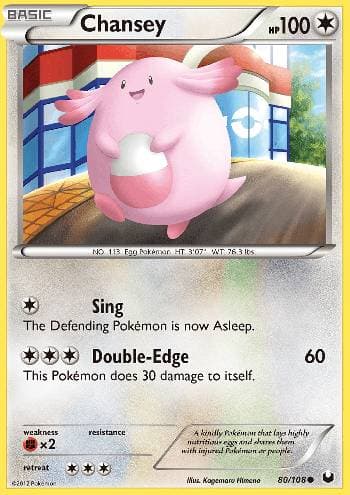 Chansey 080/108 — Exploradores da Escuridão