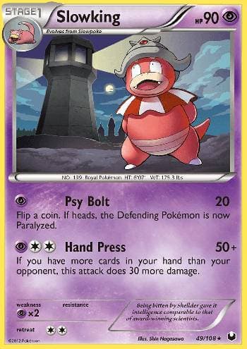 Carta Slowking 49/108 do set Exploradores da Escuridão — Pokémon TCG | Bynx