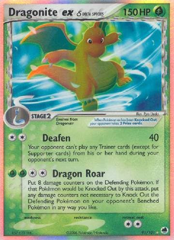 Carta Dragonite ex 91/101 do set Dragon Frontiers — Pokémon TCG | Bynx