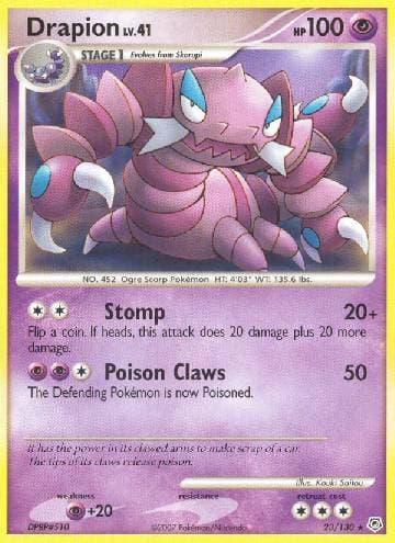 Drapion 023/130 — Diamante & Pérola