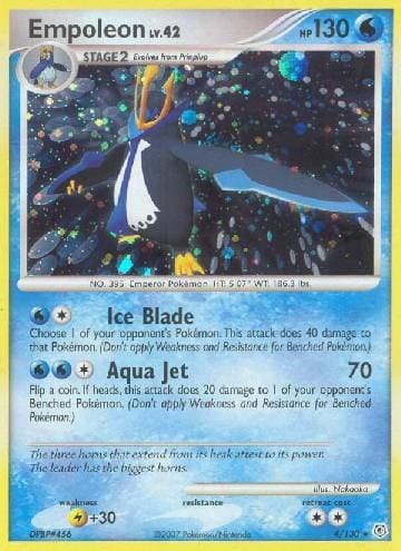 Empoleon 004/130 — Diamante & Pérola