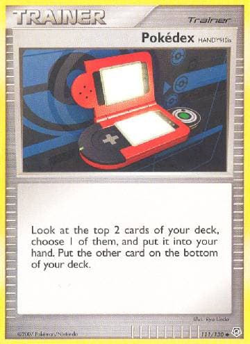 Carta Pokédex Handy910is 111/130 do set Diamante & Pérola — Pokémon TCG | Bynx