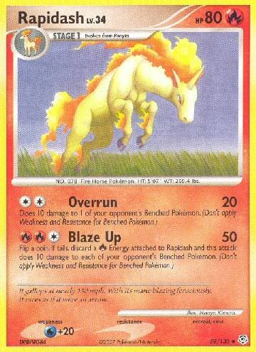 Rapidash 59 — Diamante & Pérola